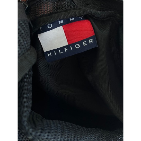 Tommy Hilfiger Outdoors Backpack‎ Blue Nylon Vintage Hiking Travel Bag - Picture 7 of 8